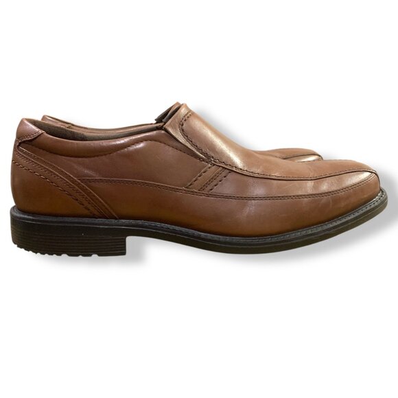 Rockport Walkability Men’s Dress Shoes  Brown TruTech Flexible Lightweight Sz 13 - Picture 1 of 8